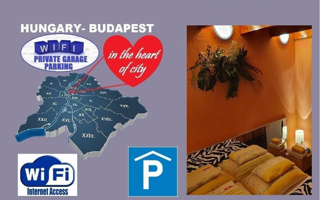 "Hotel 30" Rooms In The Centrum -Free Garage Parking, Budapest